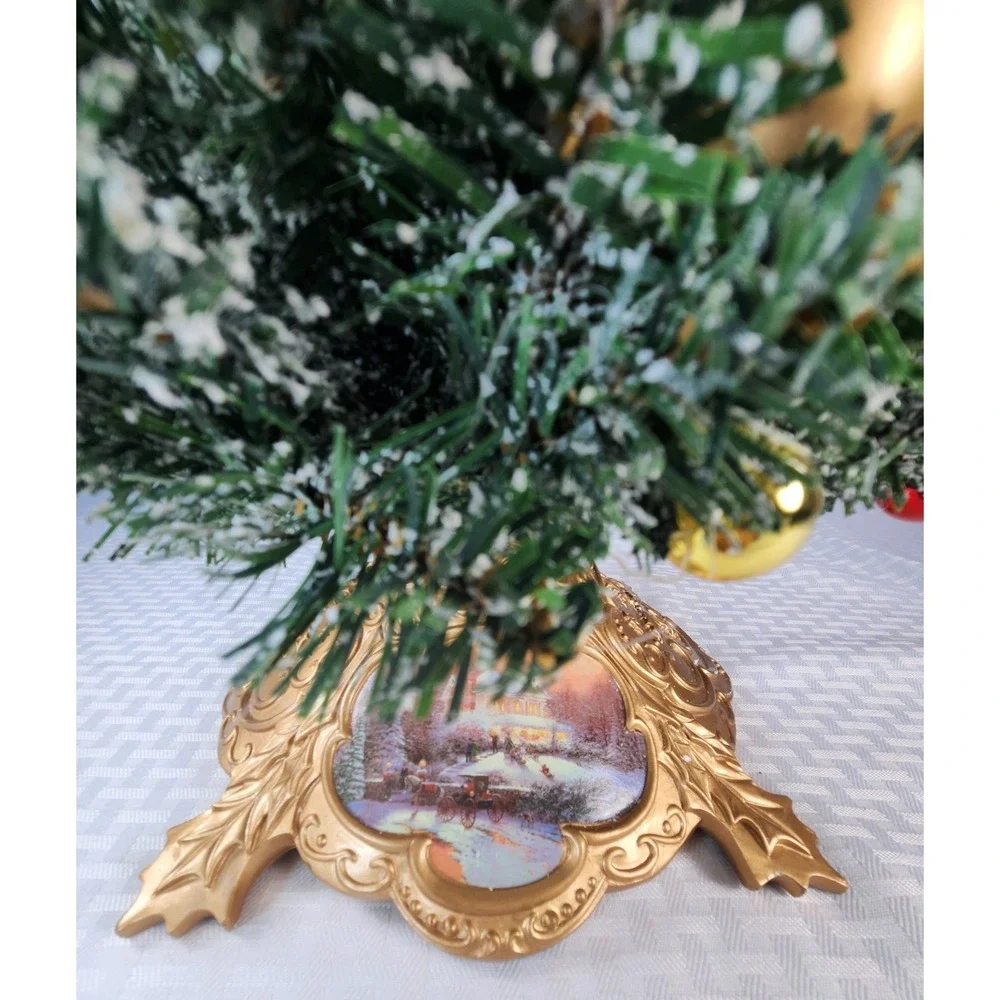 Thomas Kinkade Bradford Exchange LIGHT UP CHRISTMAS TREE #A2267 Limited Edition